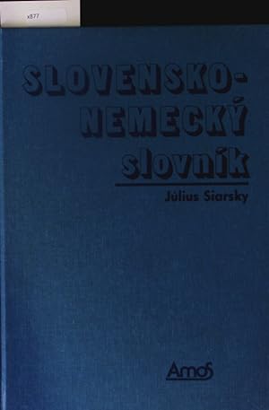 Bild des Verkufers fr Slovensko-nemeck slovnk. zum Verkauf von Antiquariat Bookfarm