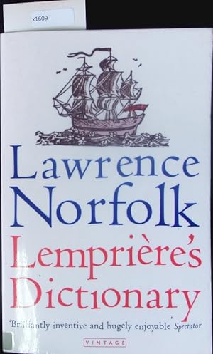Imagen del vendedor de Lemprire's dictionary. a la venta por Antiquariat Bookfarm