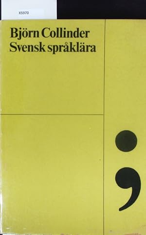 Seller image for Svensk sprklra. for sale by Antiquariat Bookfarm