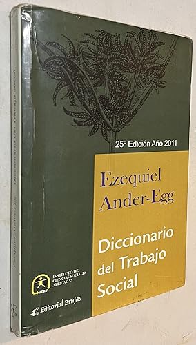 Seller image for diccionario del trabajo social Paperback for sale by Once Upon A Time