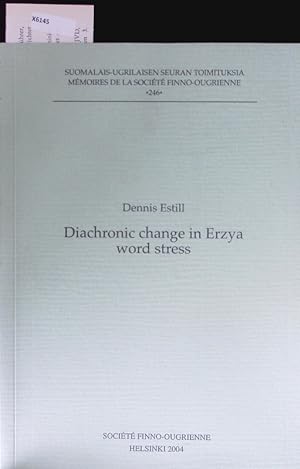 Seller image for Diachronic change in Erzya word stress. for sale by Antiquariat Bookfarm