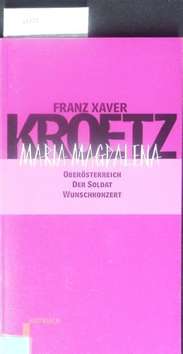 Seller image for Maria Magdalena. Komdie in drei Akten frei nach Friedrich Hebbel. for sale by Antiquariat Bookfarm