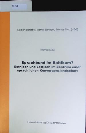 Seller image for Sprachbund im Baltikum? for sale by Antiquariat Bookfarm