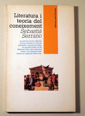 Imagen del vendedor de LITERATURA I TEORIA DEL CONEIXEMENT - Barcelona 1986 a la venta por Llibres del Mirall