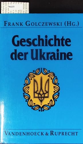 Bild des Verkufers fr Geschichte der Ukraine. zum Verkauf von Antiquariat Bookfarm