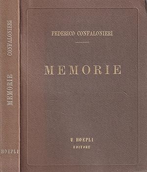 Memorie (Rist. anastatica dell'ediz. del 1889)