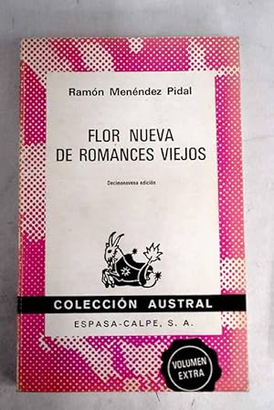 Imagen del vendedor de Flor nueva de romances viejos a la venta por Alcan Libros