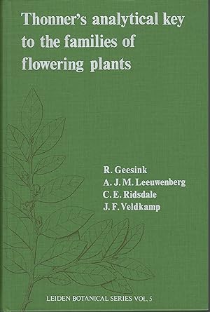 Thonner's Analytical Key to the Families of Flowering Plants [Gren Lucas' copy]