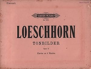 Image du vendeur pour Tonbilder Opus 51. Klavier zu 4 Hnden mis en vente par Leipziger Antiquariat