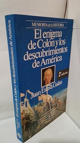 Bild des Verkufers fr EL ENIGMA DE COLON Y LOS DESCUBRIMIENTOS DE AMERICA (MEMORIAS DE LA HISTORIA) zum Verkauf von LIBRERIA  SANZ