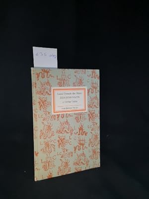 Bild des Verkufers fr Zeichnungen: 31 farbige Tafeln. Insel-Bcherei Nr. 970. 3. Auflage. zum Verkauf von ANTIQUARIAT Franke BRUDDENBOOKS