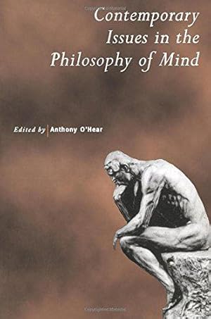 Seller image for Contemporary Issues in the Philosophy of Mind: 43 (Royal Institute of Philosophy Supplements, Series Number 43) for sale by WeBuyBooks