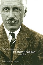 The Labrador Memoir of Dr Harry Paddon, 1912-1938 (Volume 17) (McGill-Queen’s/AMS Healthcare Stud...