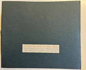 Seller image for Voyages - Six Poems by Hart Crane - Wood Engravings by Leonard Baskin for sale by Karen Jakobsen (Member of the PBFA)