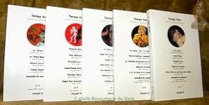 Bild des Verkufers fr Temps Noir. La Revue des Littratures Policires. Numros 1 - 2- 3 - 4 et 5. zum Verkauf von Bouquinerie du Varis