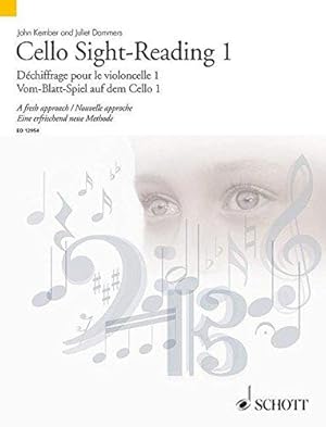 Bild des Verkufers fr Cello Sight-reading 1: A Fresh Approach (The Sight-Reading Series): Dechiffrage Pour Le Violoncelle 1/Vom-Blatt-Spiel Auf Dem Cello 1 zum Verkauf von WeBuyBooks