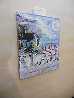 Bild des Verkufers fr Klaus. Harmonie der Gegenstze. zum Verkauf von Klaus Ennsthaler - Mister Book