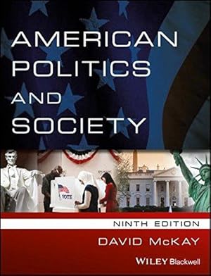 Seller image for American Politics and Society, 9th Edition for sale by WeBuyBooks