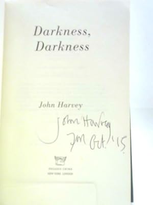 Imagen del vendedor de Darkness, Darkness  " A Novel a la venta por World of Rare Books