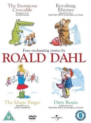 Seller image for Four Enchanting Stories By Roald Dahl (''The Enormous Crocodile'', ''Revolting Rhymes'', ''The Magic Finger'' and ''Dirty Beasts'') [DVD] [DVD] for sale by Bookmanns UK Based, Family Run Business.