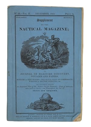 Seller image for Supplement to the nautical magazine December, 1833. No 22. Vol. II for sale by Antiquates Ltd - ABA, ILAB