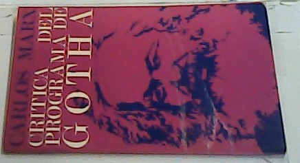 Imagen del vendedor de Crtica del programa de Gotha a la venta por Librera La Candela