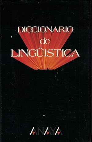 Seller image for DICCIONARIO DE LINGSTICA. for sale by Librera Torren de Rueda