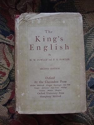 Seller image for The King's English for sale by Anne Godfrey