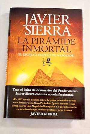 Imagen del vendedor de La pirámide inmortal a la venta por Alcaná Libros
