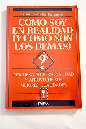 Imagen del vendedor de Cmo soy en realidad y como son los dems a la venta por Alcan Libros