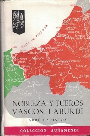 Image du vendeur pour NOBLEZA Y FUEROS VASCOS: LABURDI mis en vente par Librera Torren de Rueda