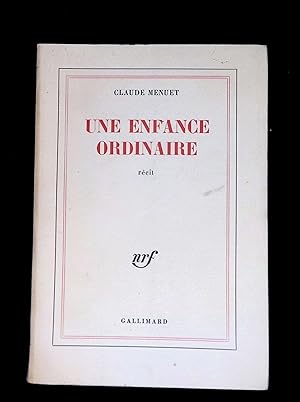 Bild des Verkufers fr Une enfance ordinaire zum Verkauf von LibrairieLaLettre2