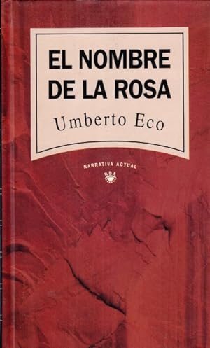 Bild des Verkufers fr EL NOMBRE DE LA ROSA zum Verkauf von Librera Vobiscum