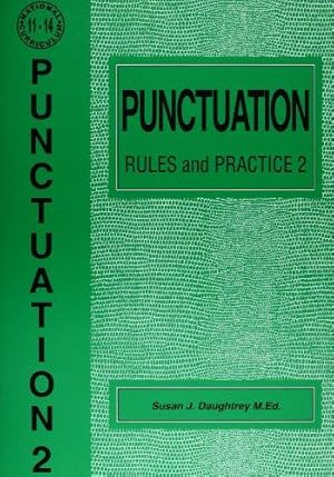 Bild des Verkufers fr Punctuation Rules and Practice: No. 2 (English S.) zum Verkauf von WeBuyBooks