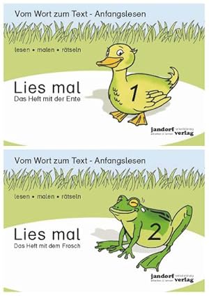 Seller image for Lies mal - Hefte 1 und 2 (Paket): Vom Wort zum Text - Anfangslesen for sale by Rheinberg-Buch Andreas Meier eK