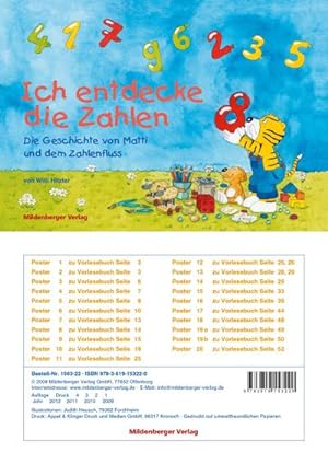 Bild des Verkufers fr Ich entdecke die Zahlen - Die Geschichte von Matti und dem Zahlenfluss, Poster zum Verkauf von Rheinberg-Buch Andreas Meier eK