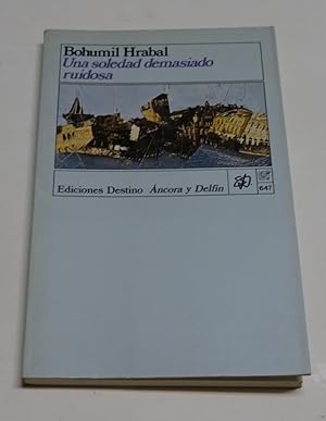 Imagen del vendedor de UNA SOLEDAD DEMASIADO RUIDOSA. a la venta por Librera J. Cintas