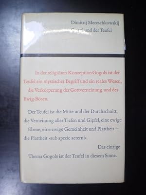 Imagen del vendedor de Gogol und der Teufel a la venta por Buchfink Das fahrende Antiquariat