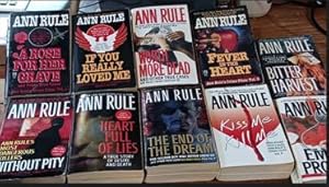 Bild des Verkufers fr Collection of 10 True Crime Titles - The End of the Dream, Worth More Dead, Bitter Harvest, Empty Promises, Kiss Me Kill Me, A Rose for her Grave, If You Really Loved Me, Without Pity, Heart Full of Lies, A Fever in the Heart zum Verkauf von ! Turtle Creek Books  !