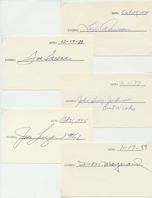 Signatures (5)