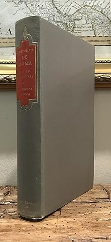 Seller image for Aristotle's De Anima in the Version of William of Moerbeke and the Commentary of St. Thomas Aquinas for sale by CARDINAL BOOKS  ~~  ABAC/ILAB