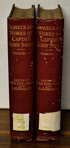 Seller image for Travels and Works of Captain John Smith, President of Virginia, and Admiral of New England 1580-1631, Part I and Part II (2 vols.) for sale by Cat's Cradle Books