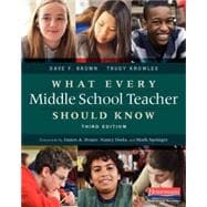 Immagine del venditore per What Every Middle School Teacher Should Know venduto da eCampus