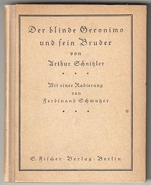 Bild des Verkufers fr Der blinde Geronimo und sein Bruder. zum Verkauf von Antiquariat Burgverlag