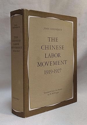 The Chinese Labor Movement 1919-1927