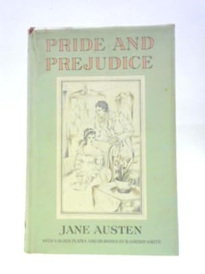 Pride and Prejudice First Edition Book Cover Faux Suede Notebook 