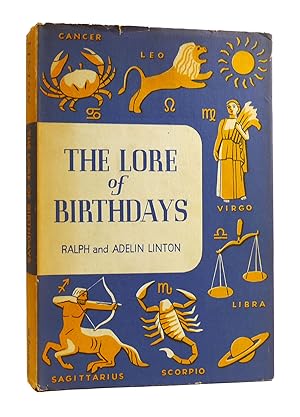 Seller image for THE LORE OF BIRTHDAYS for sale by Rare Book Cellar