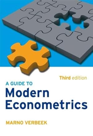 Immagine del venditore per A Guide to Modern Econometrics Marno Verbeek venduto da Antiquariat Buchhandel Daniel Viertel