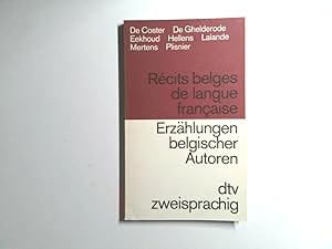 Bild des Verkufers fr Rcits Belges de Langue Francaise Erzhlungen belgischer Autoren Franz. /Dt. zum Verkauf von Antiquariat Buchhandel Daniel Viertel