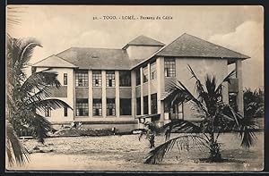 Ansichtskarte Lomé, Bureaux du Câble